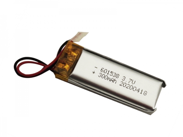 3.7V聚合物鋰電池 | 601538 300mAh 3.7V