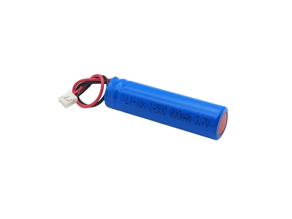 3.7V 800mAh 14500 圓柱鋰電池