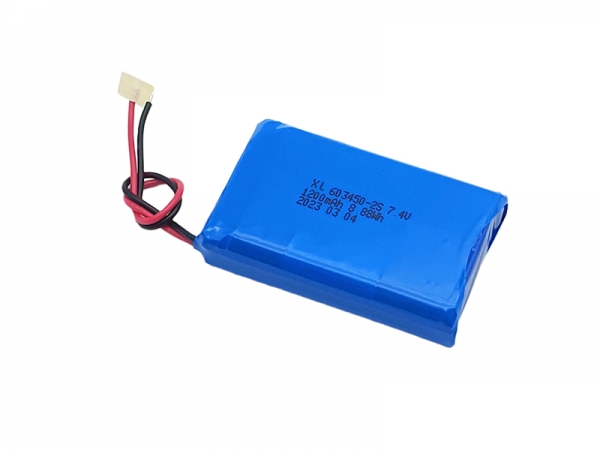 3.7V聚合物鋰電池|603450 1200mAh 3.7V-藍(lán)色